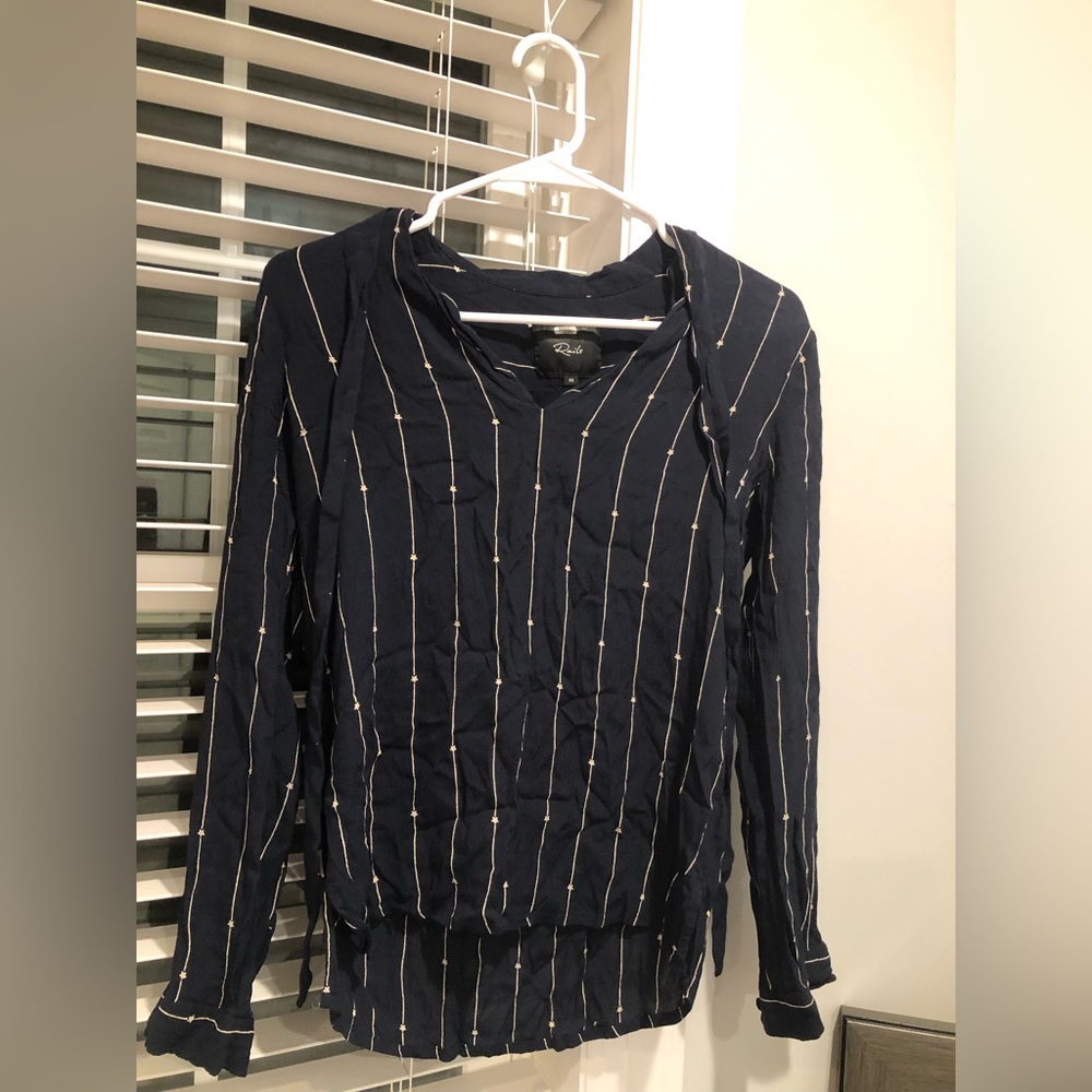 Rails Rhea Striped Stars Blouse - Picture 6 of 10